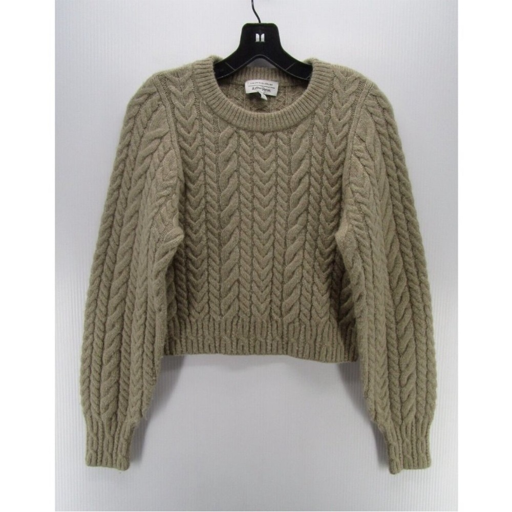 & Other Stories Pullover Cable Knit Sweater Size XS